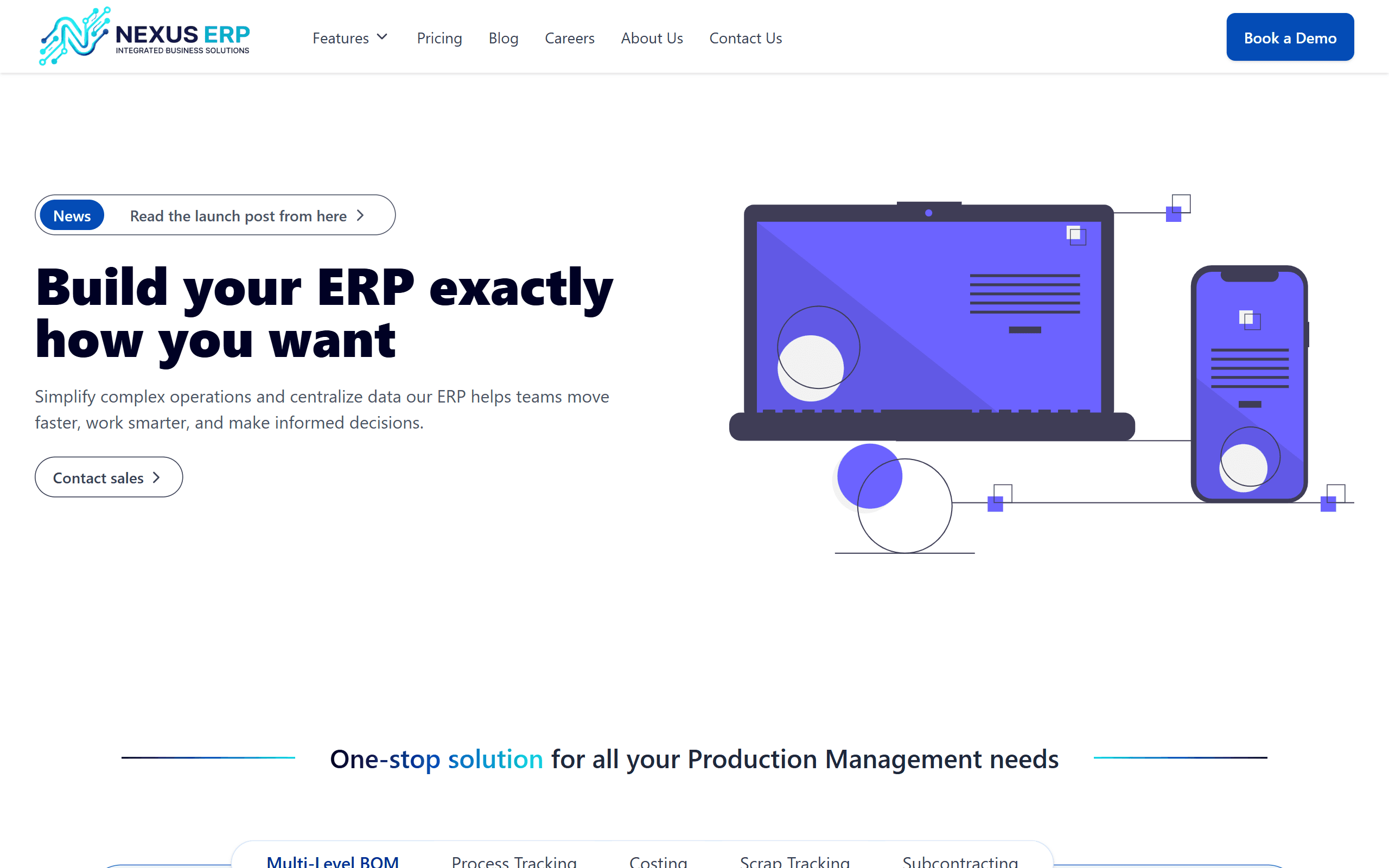 Nexus ERP - Autonomous Business Suite